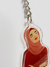 Load image into Gallery viewer, Keyring- No Not Today - Featuring Hijabi