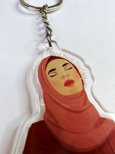 Keyring- No Not Today - Featuring Hijabi