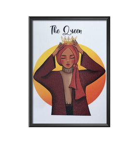 A5 Art Print- Glossy - 'The Queen'