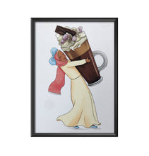 Load image into Gallery viewer, A5 Art Print- Glossy - &#39;Hot Choc Please&#39;