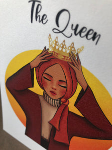 A5 Art Print- Glossy - 'The Queen'