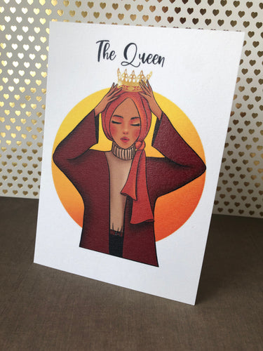 A5 Art Print- Glossy - 'The Queen'